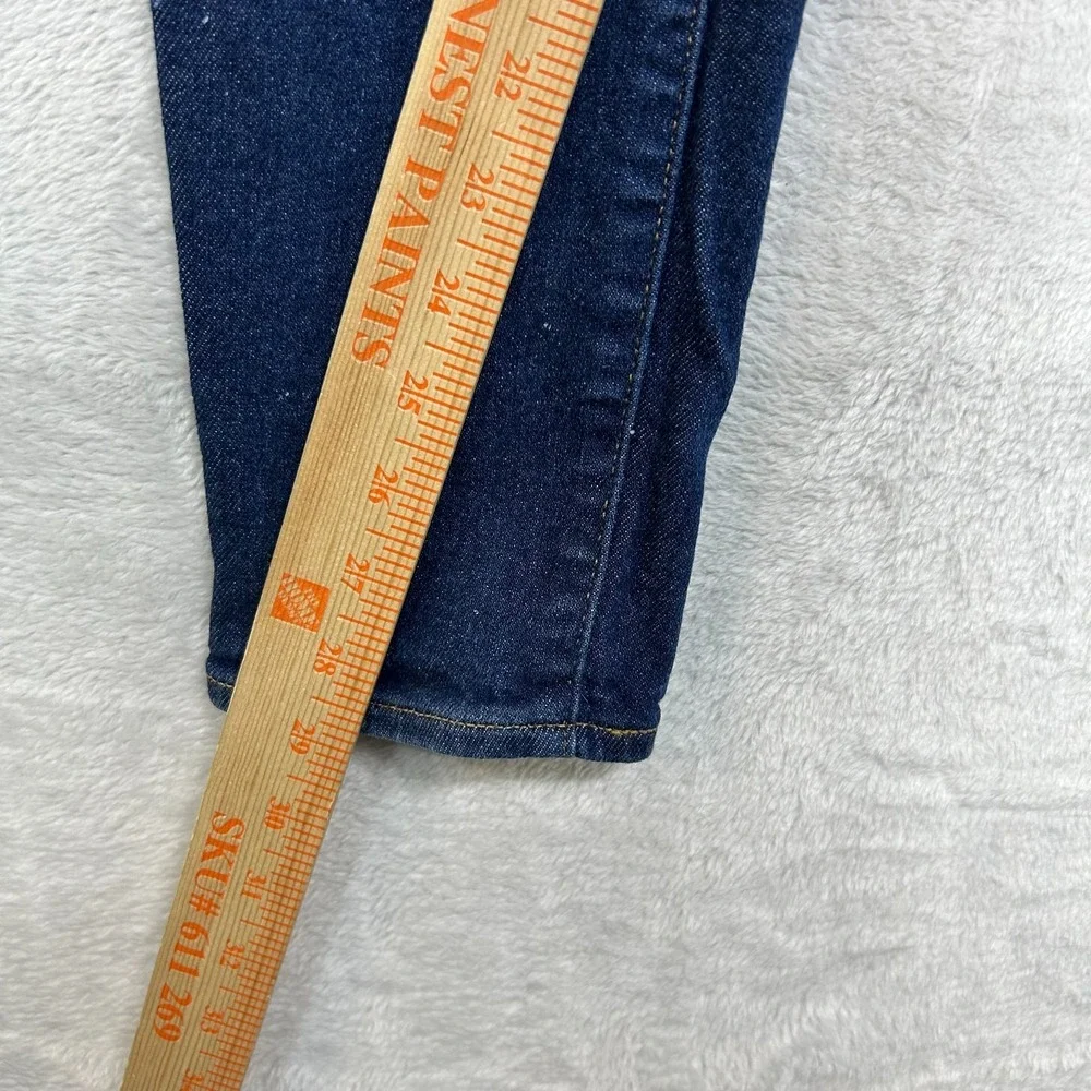 Levi's‎ Jeans Men's Dark Wash Denim Pockets Mid Rise Classic Skinny - 30X28.5